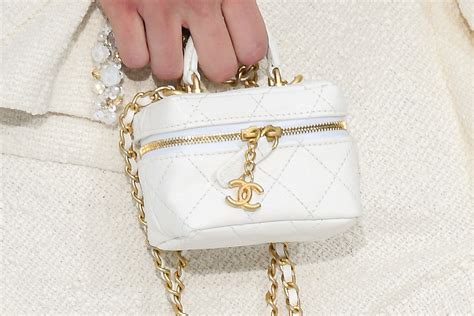 chanel gold vanity bag|Chanel vanity bag 2020.